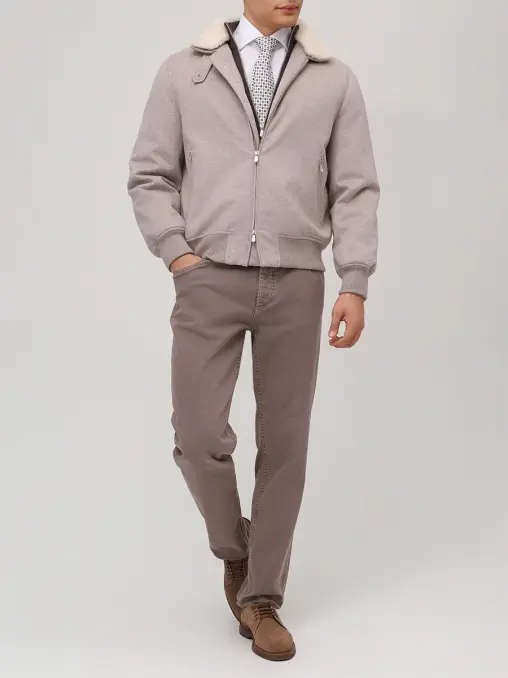 Бомбер кашемировый BRUNELLO CUCINELLI