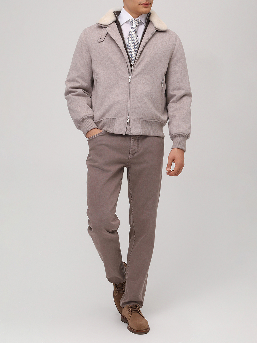 Бомбер кашемировый