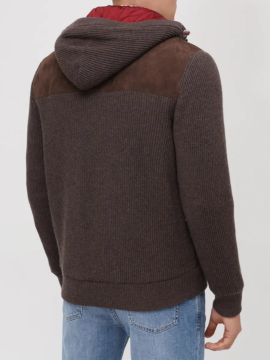 Куртка комбинированная