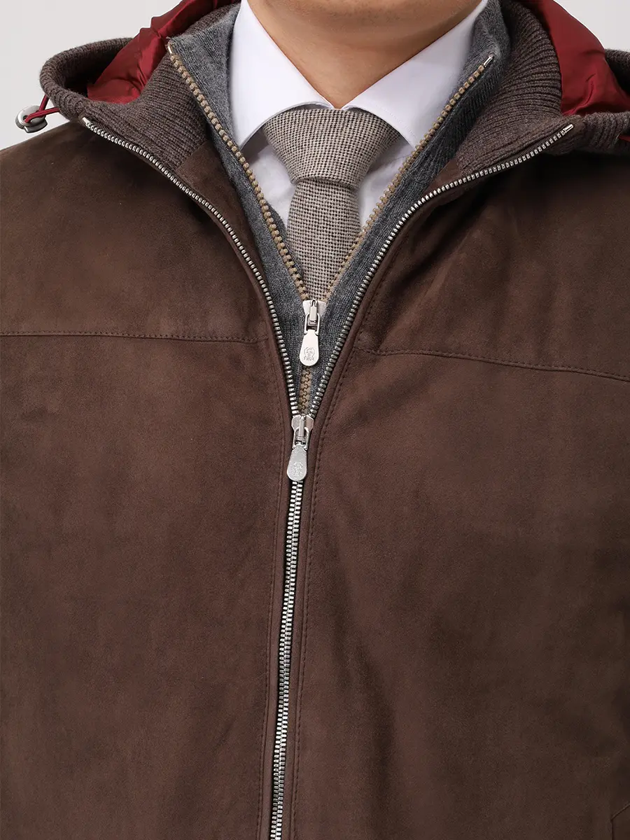 Куртка комбинированная