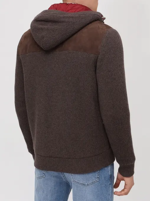 Куртка комбинированная BRUNELLO CUCINELLI