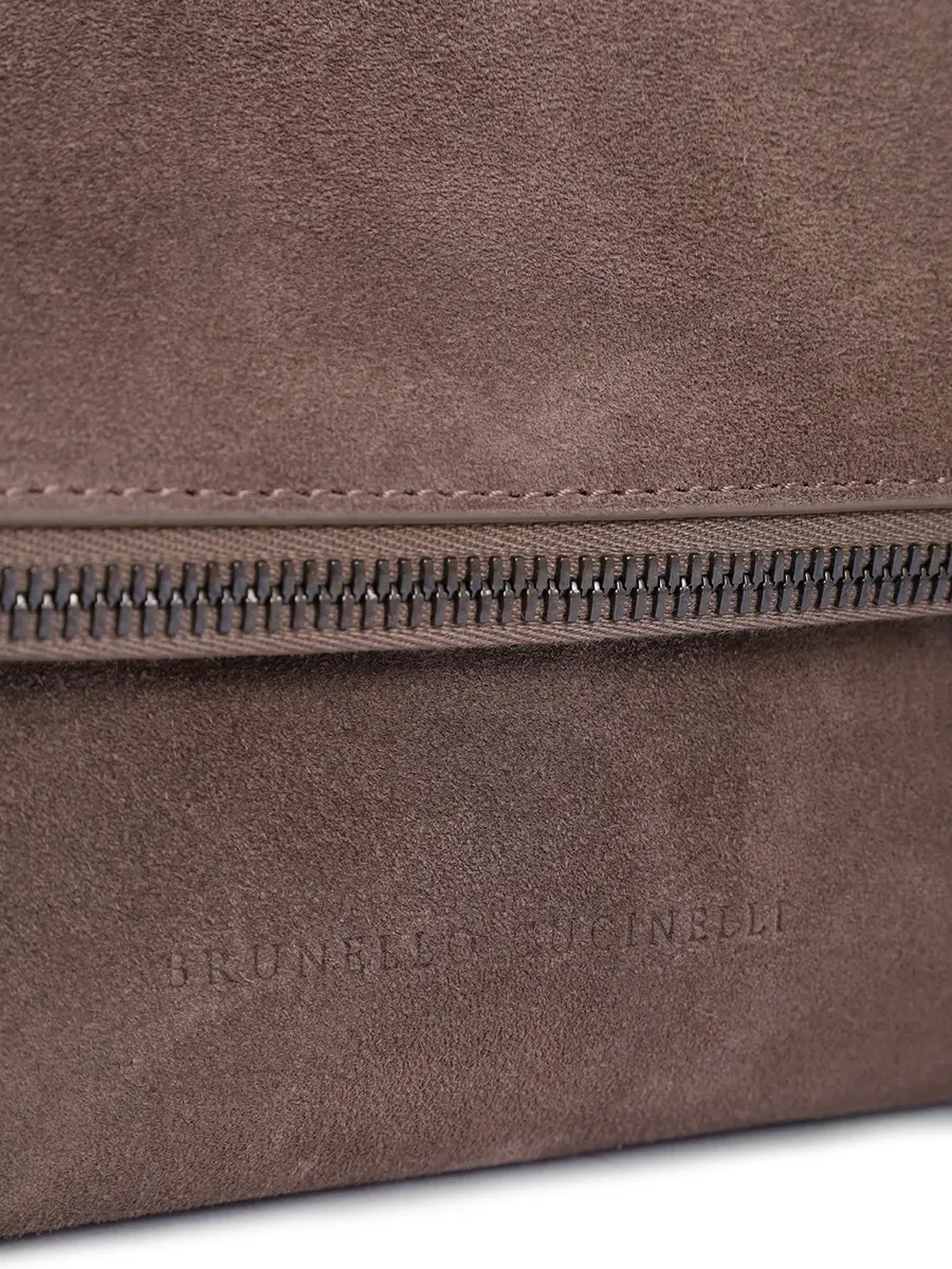 Сумка замшевая