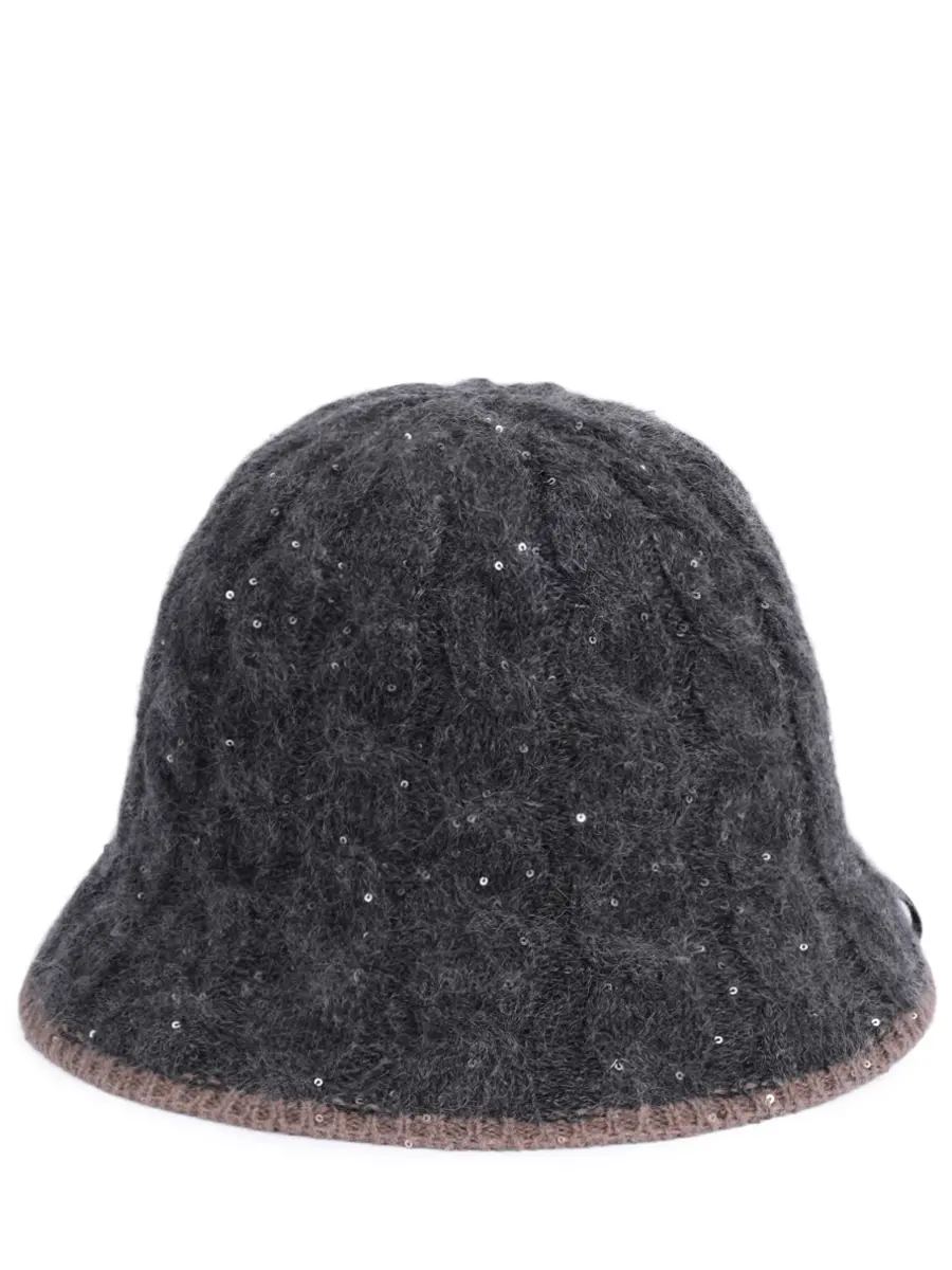 Шляпа с пайетками