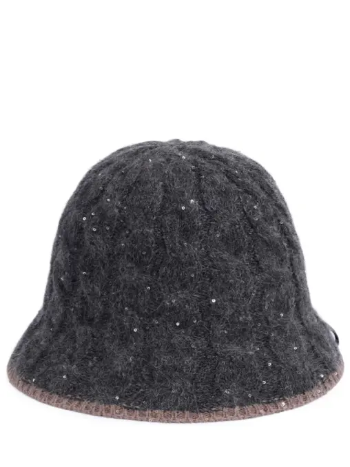Шляпа с пайетками BRUNELLO CUCINELLI
