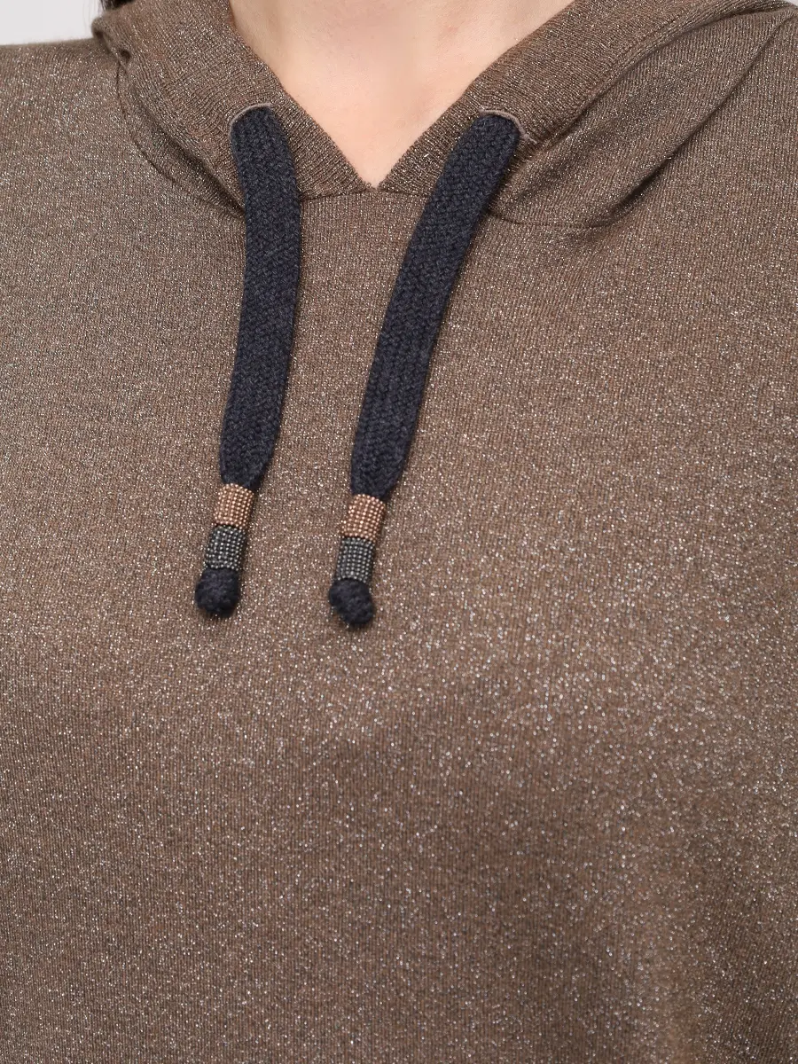 Худи из кашемира и шелка