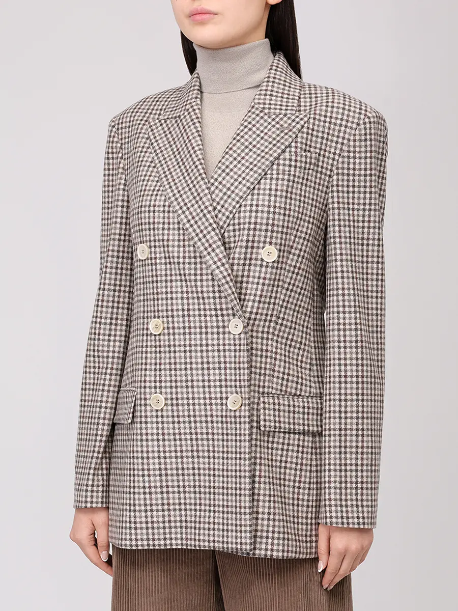 Пиджак шерстяной