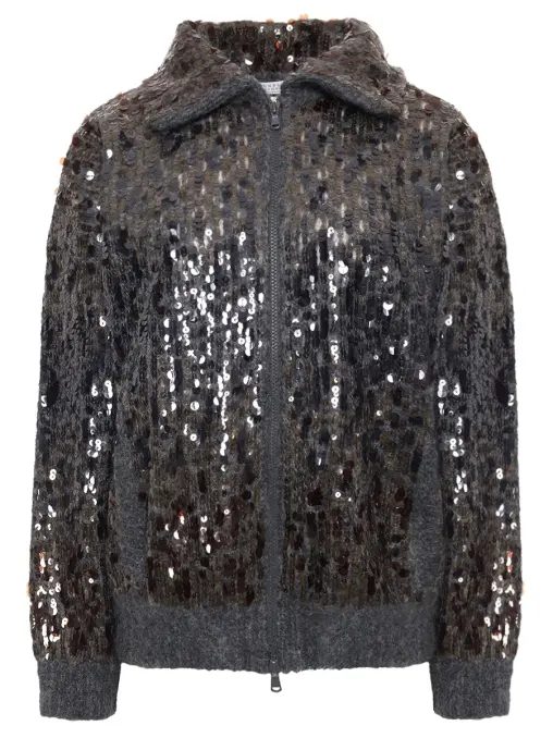 Кардиган с пайетками BRUNELLO CUCINELLI