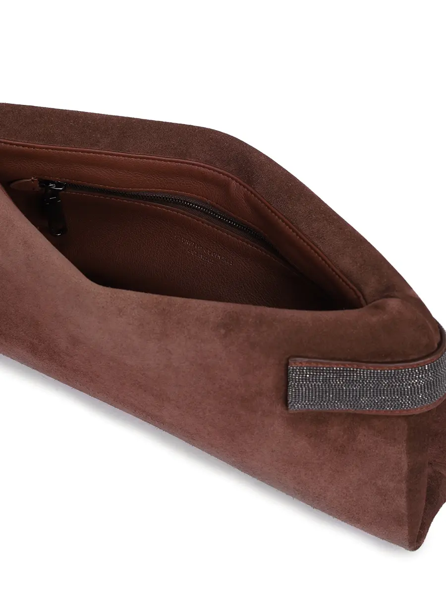 Сумка замшевая