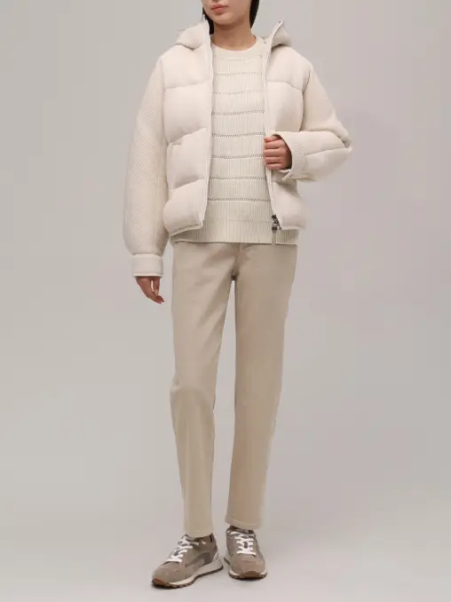 Джемпер из кашемира и шерсти BRUNELLO CUCINELLI