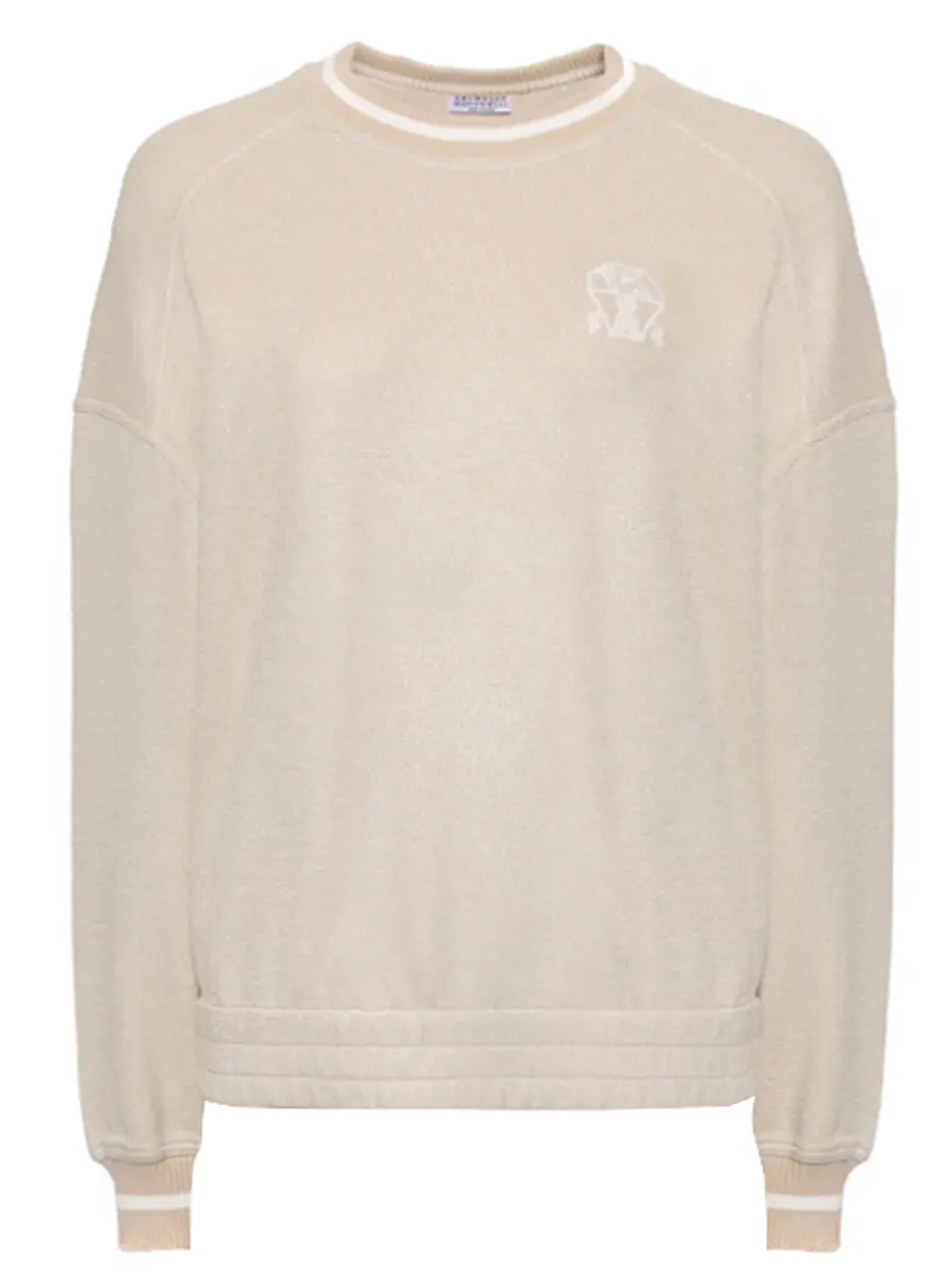 Толстовка из вискозы и хлопка