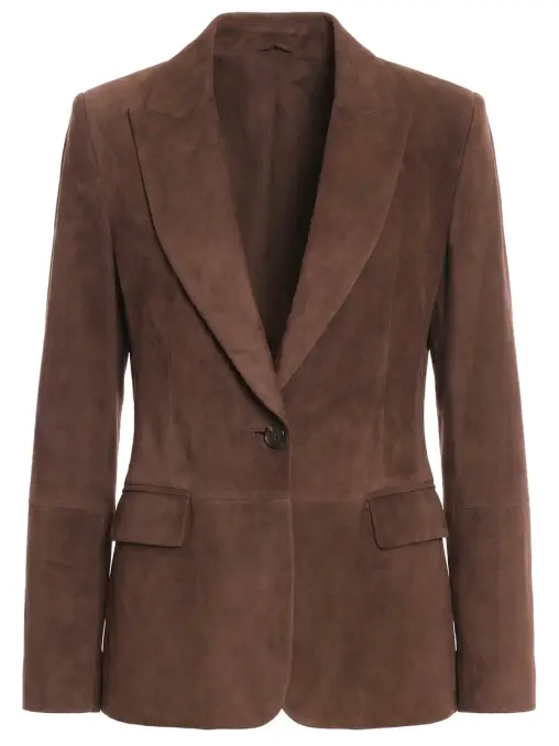 Пиджак замшевый BRUNELLO CUCINELLI