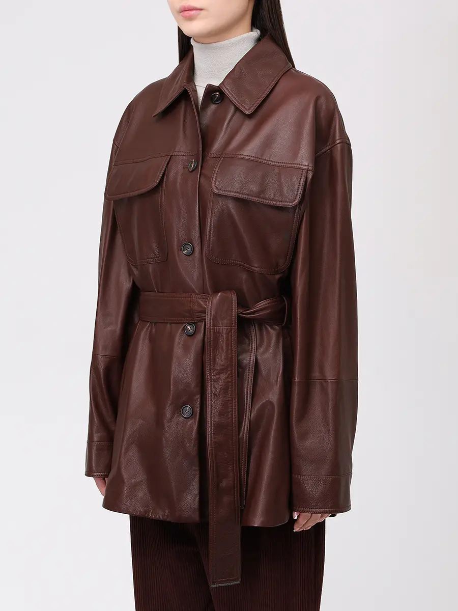 Куртка кожаная