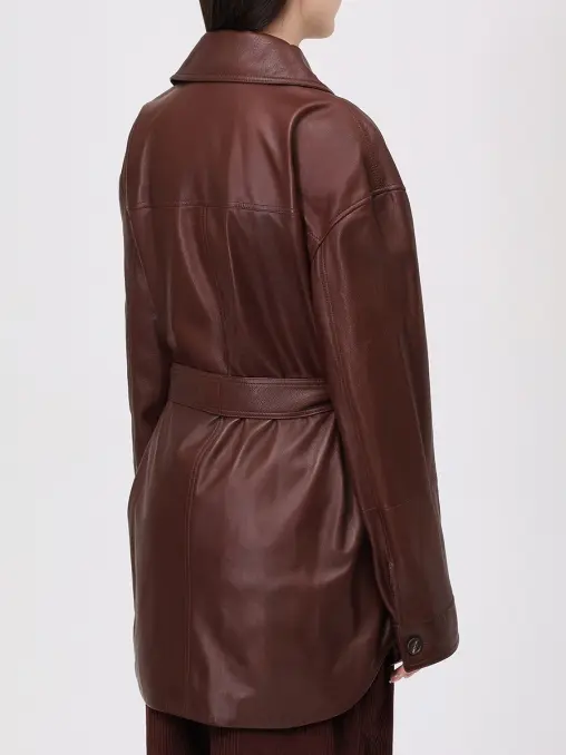 Куртка кожаная BRUNELLO CUCINELLI
