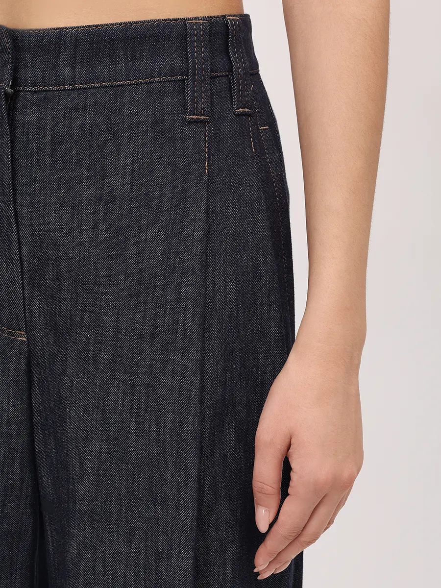 Джинсы хлопковые