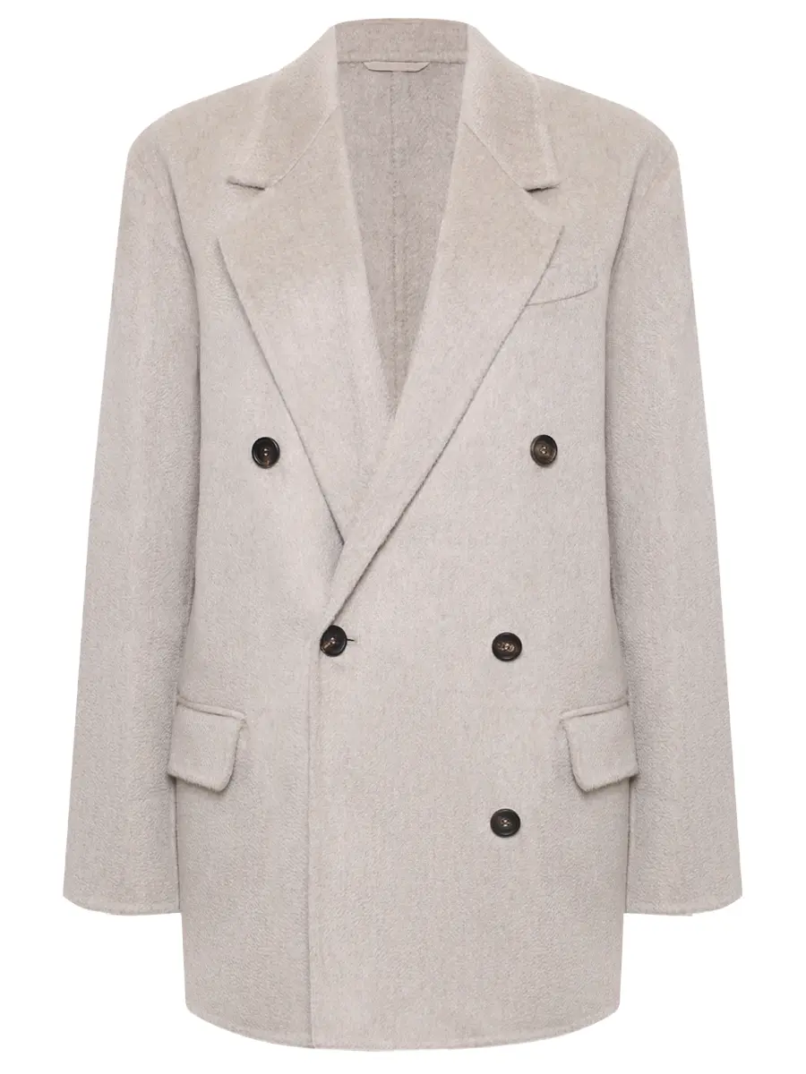 Полупальто кашемировое