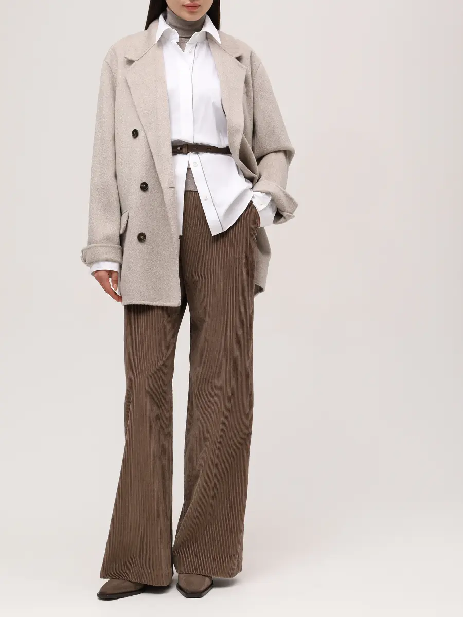 Полупальто кашемировое