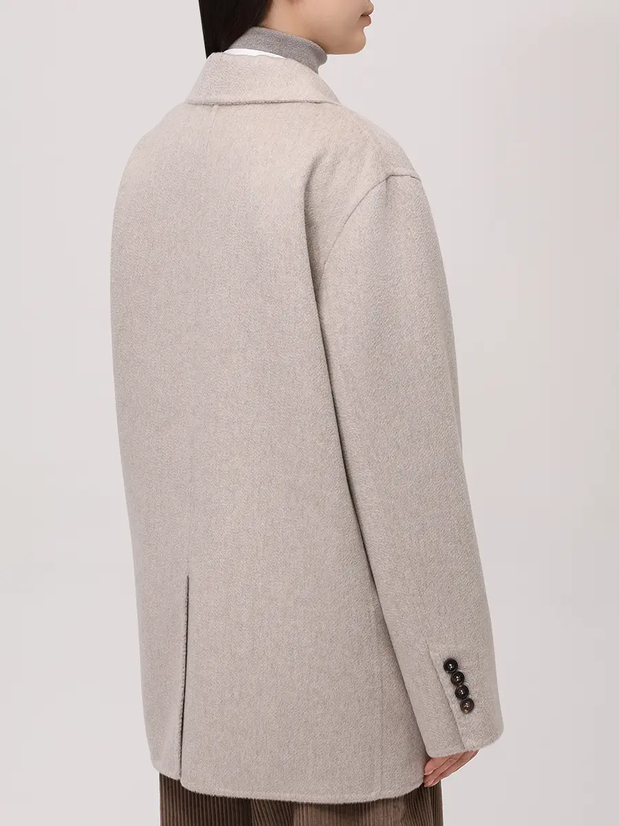 Полупальто кашемировое