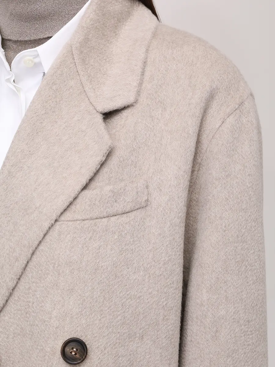 Полупальто кашемировое