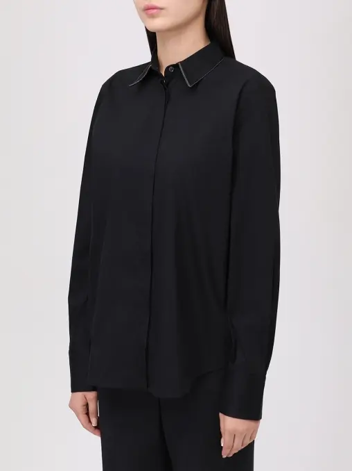 Рубашка хлопковая BRUNELLO CUCINELLI