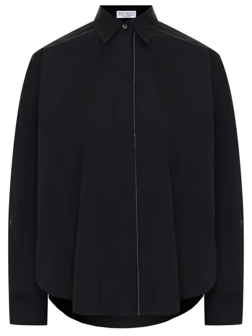 Рубашка хлопковая BRUNELLO CUCINELLI