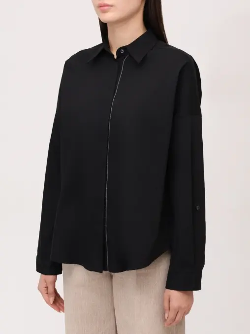 Рубашка хлопковая BRUNELLO CUCINELLI