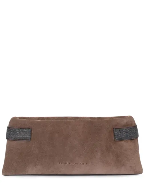 Клатч замшевый BRUNELLO CUCINELLI