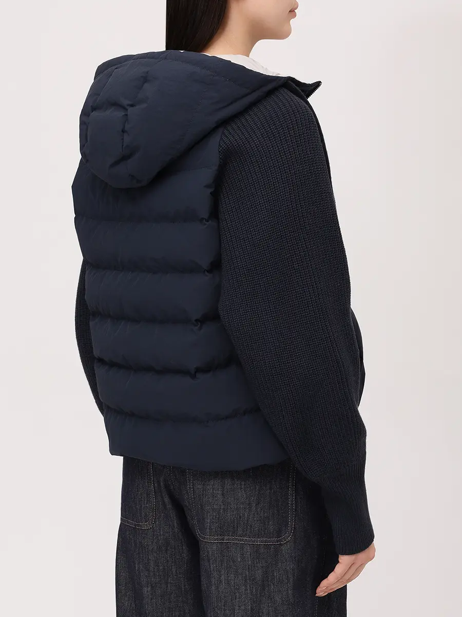 Куртка комбинированная