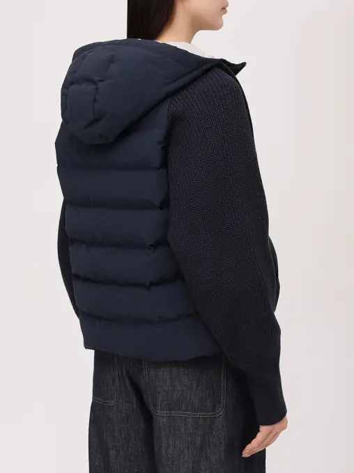 Куртка комбинированная BRUNELLO CUCINELLI