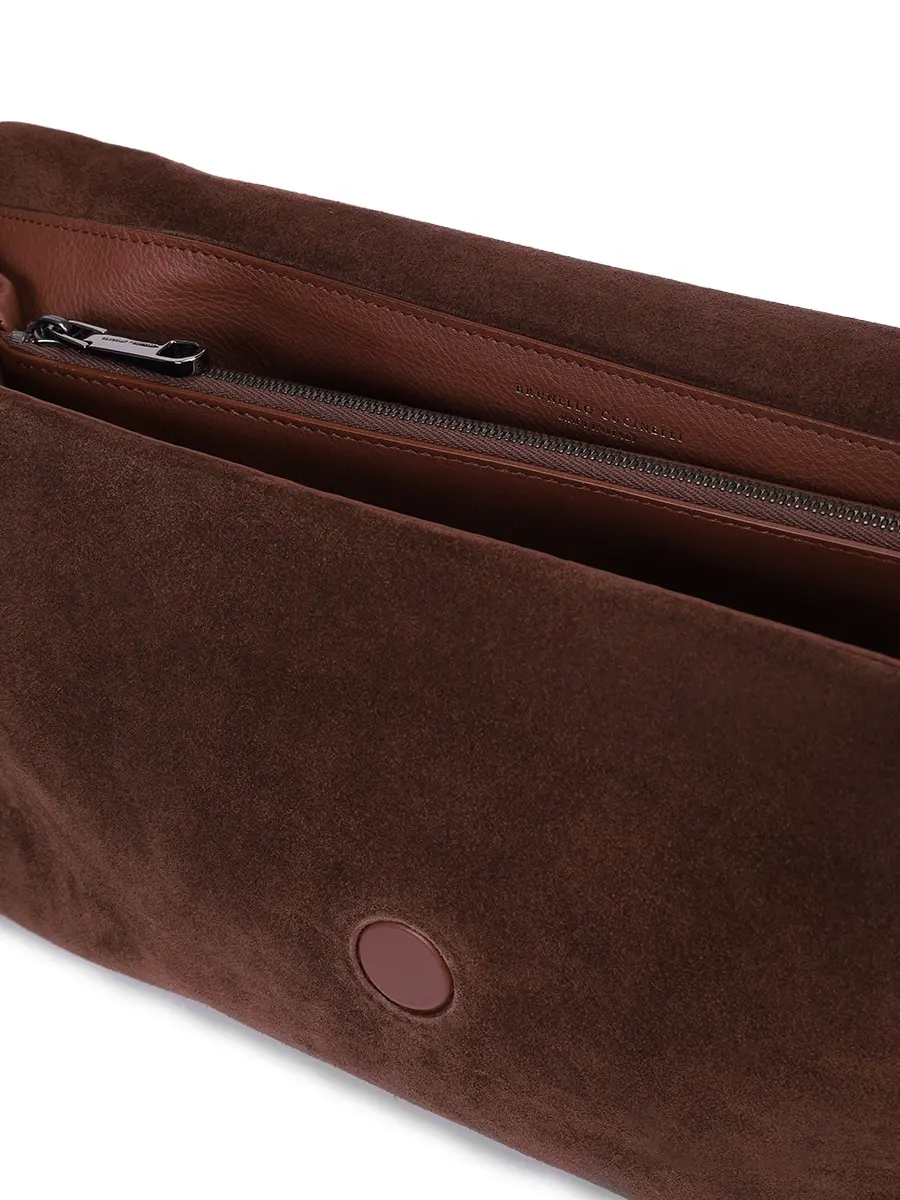 Сумка замшевая