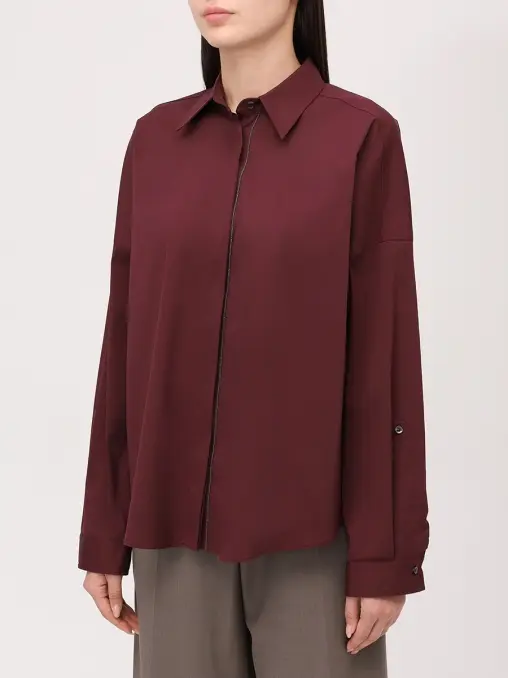 Рубашка хлопковая BRUNELLO CUCINELLI
