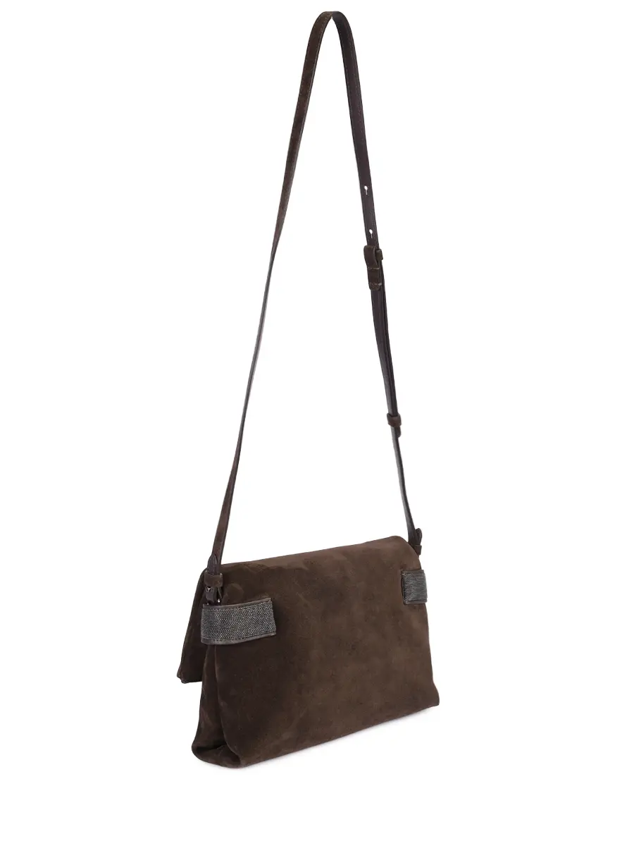 Сумка замшевая