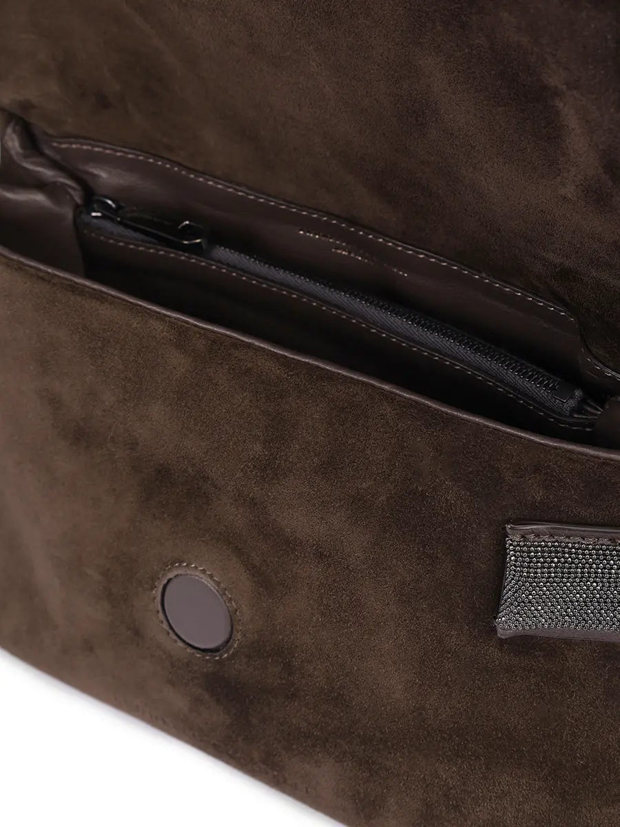 Сумка замшевая