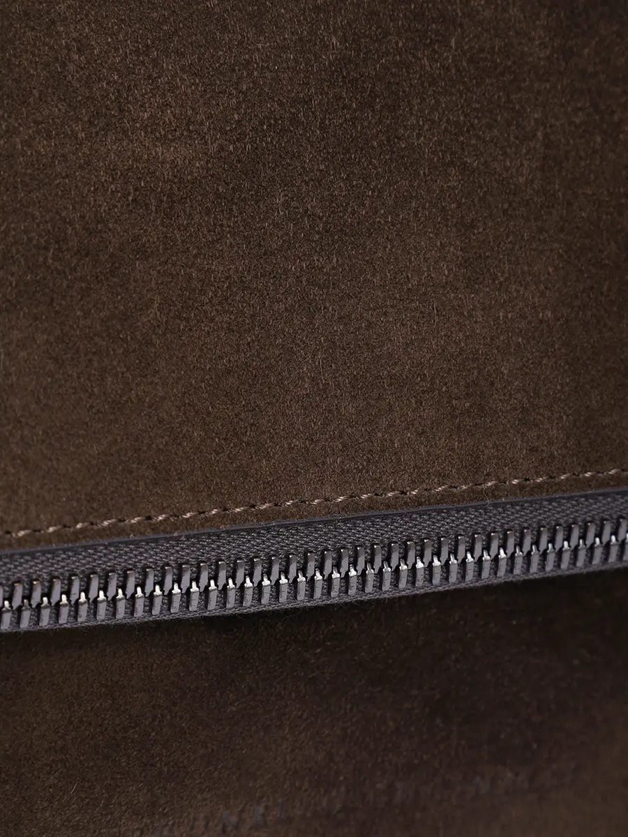 Сумка замшевая