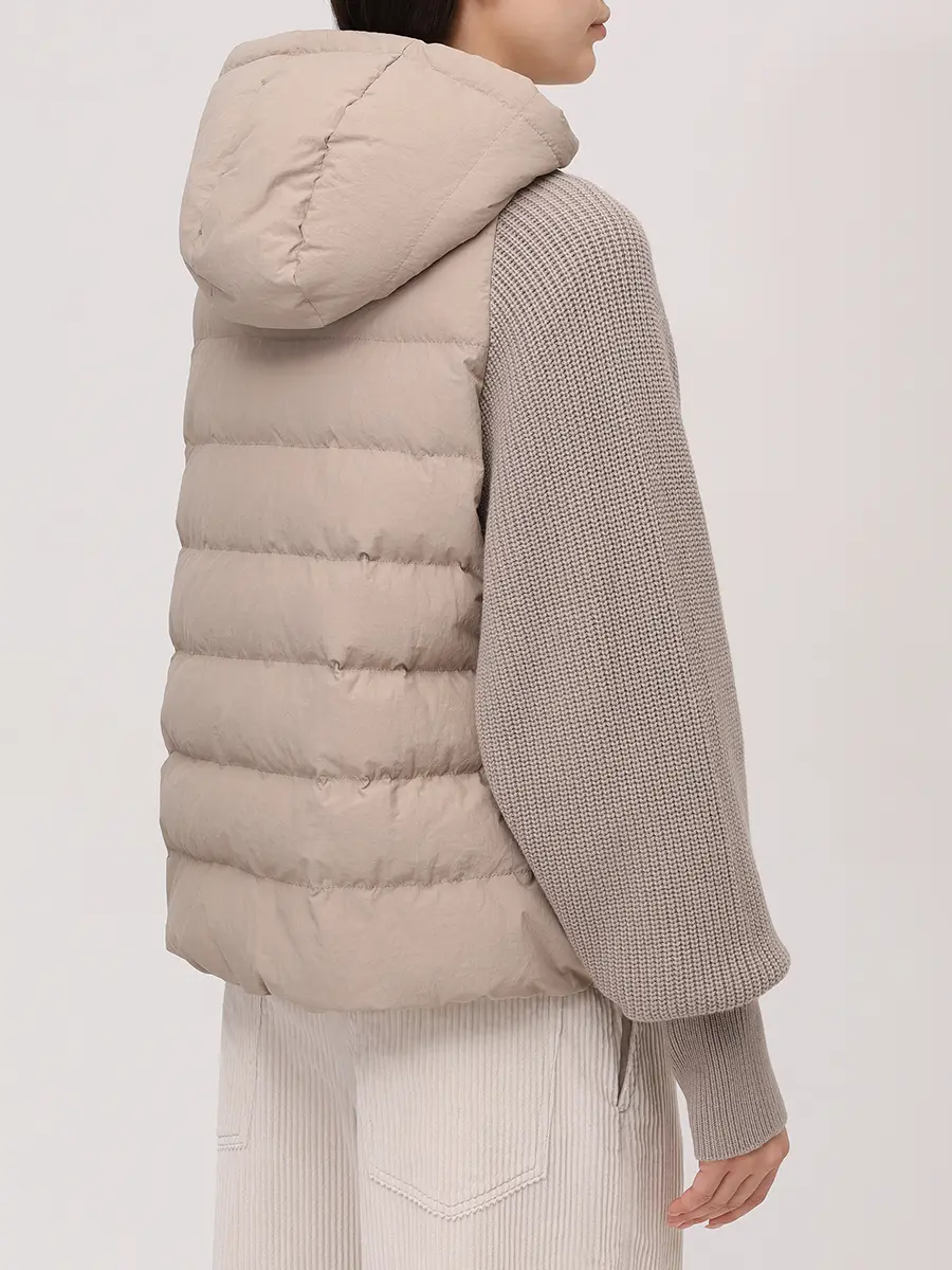 Куртка комбинированная