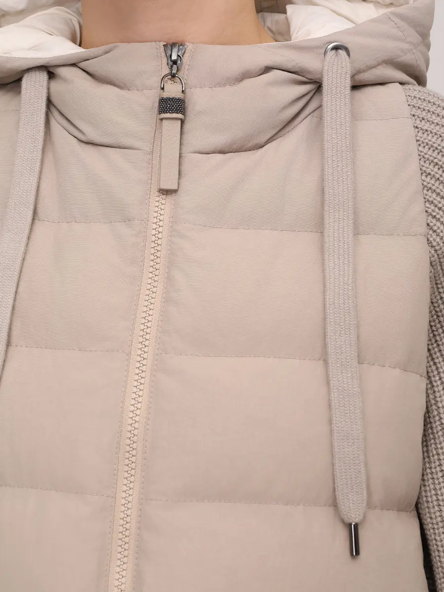 Куртка комбинированная