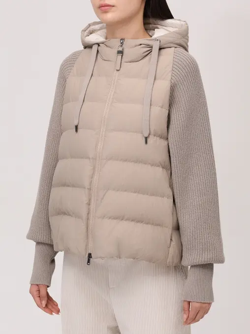Куртка комбинированная BRUNELLO CUCINELLI