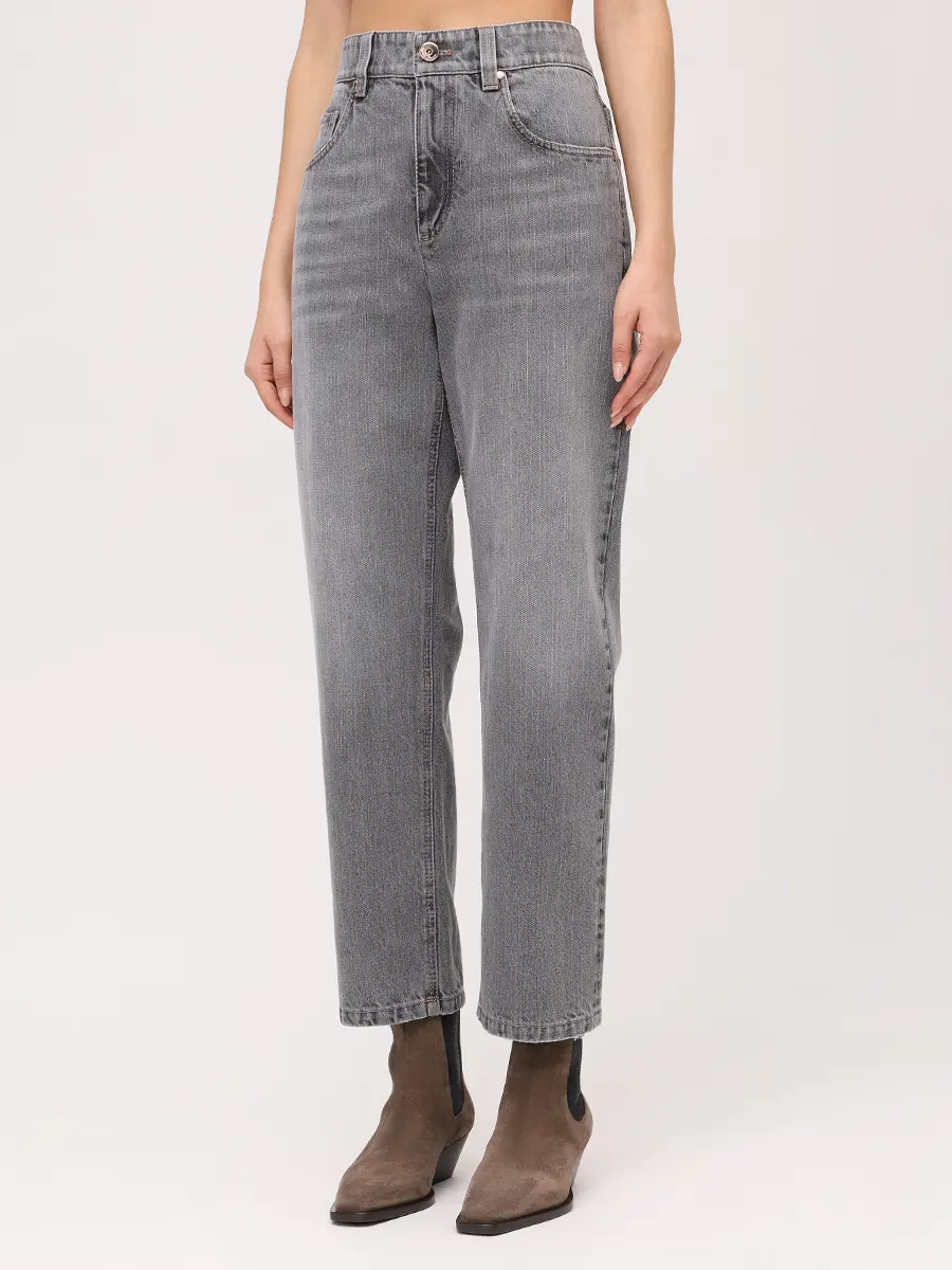 Джинсы хлопковые