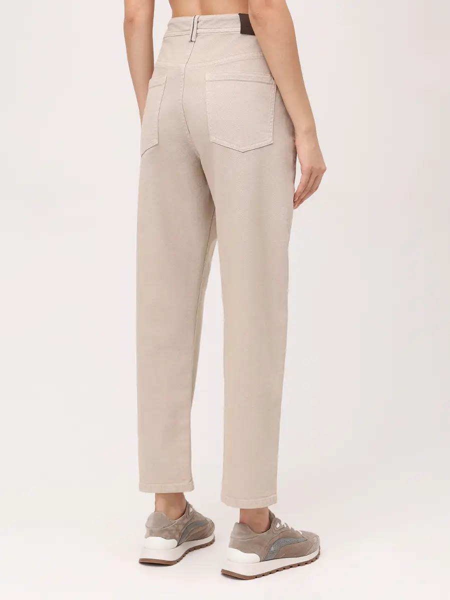 Джинсы хлопковые