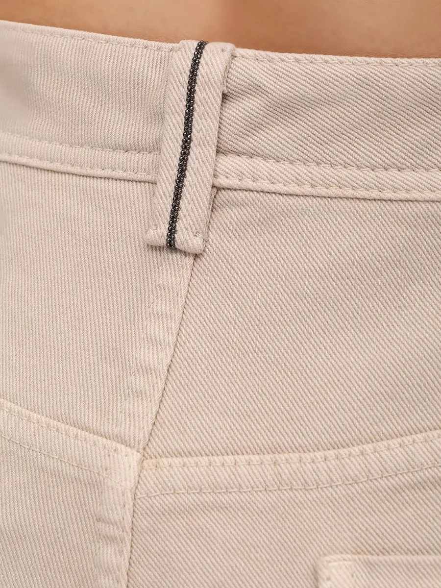 Джинсы хлопковые