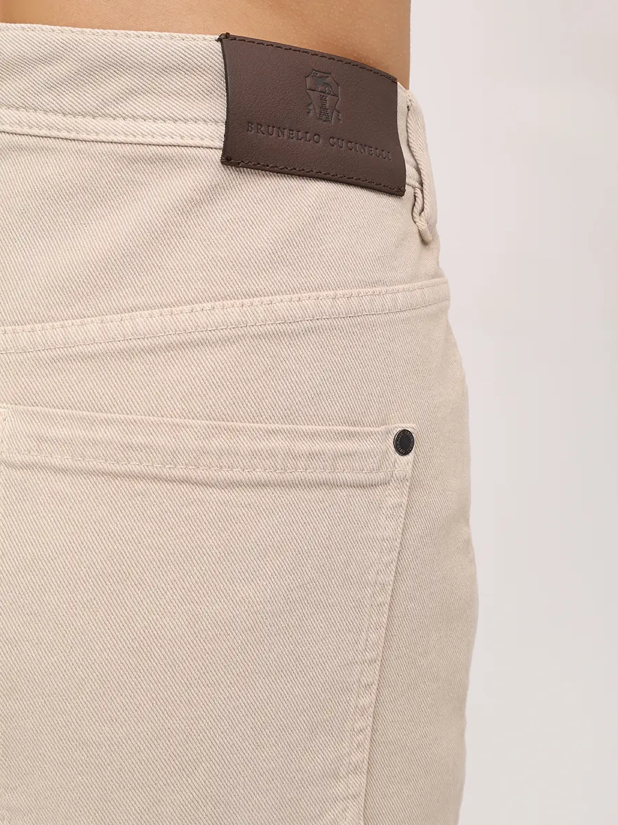 Джинсы хлопковые