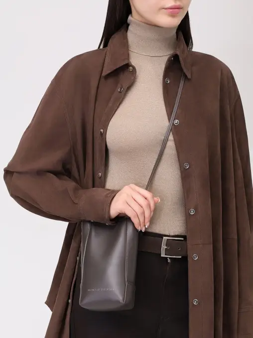 Сумка кожаная BRUNELLO CUCINELLI