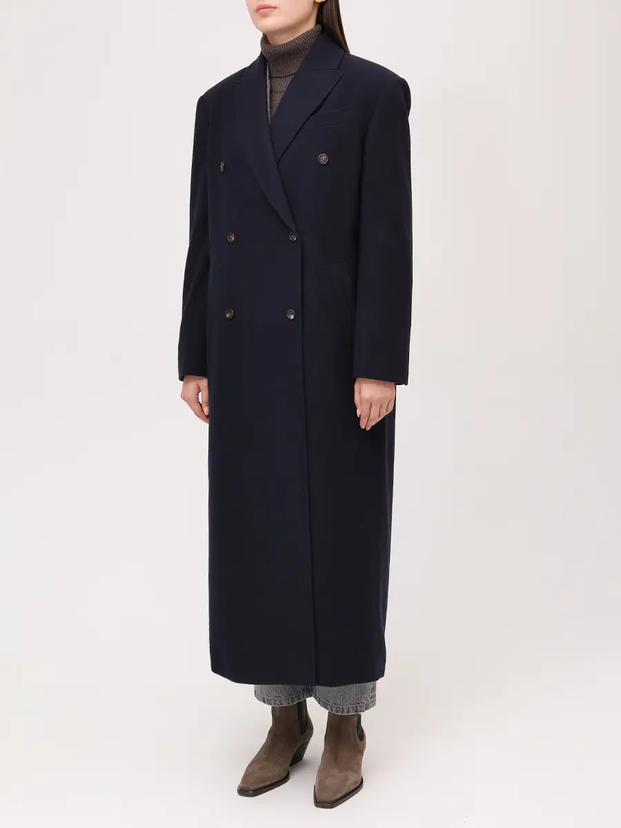 Пальто шерстяное