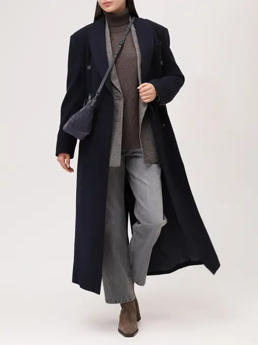 Пальто шерстяное BRUNELLO CUCINELLI