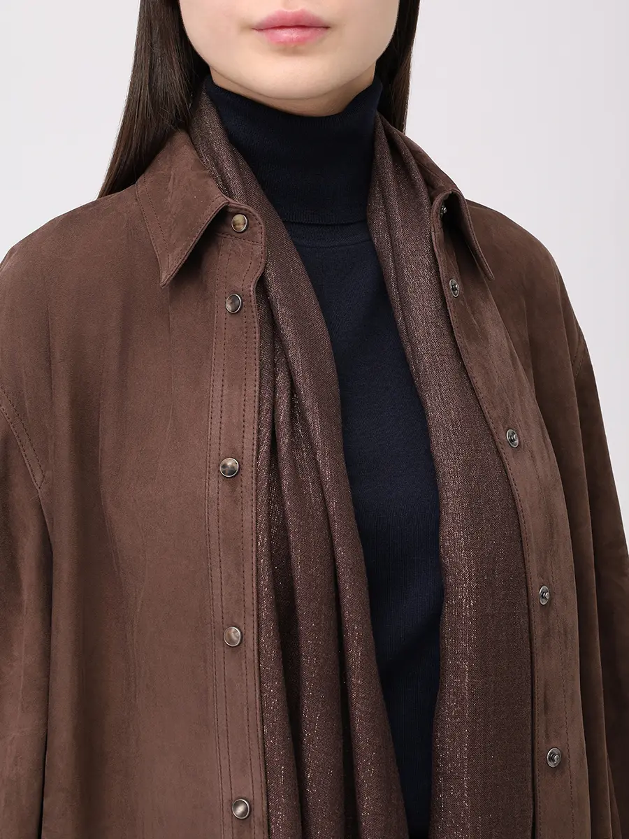 Шарф из кашемира и шелка