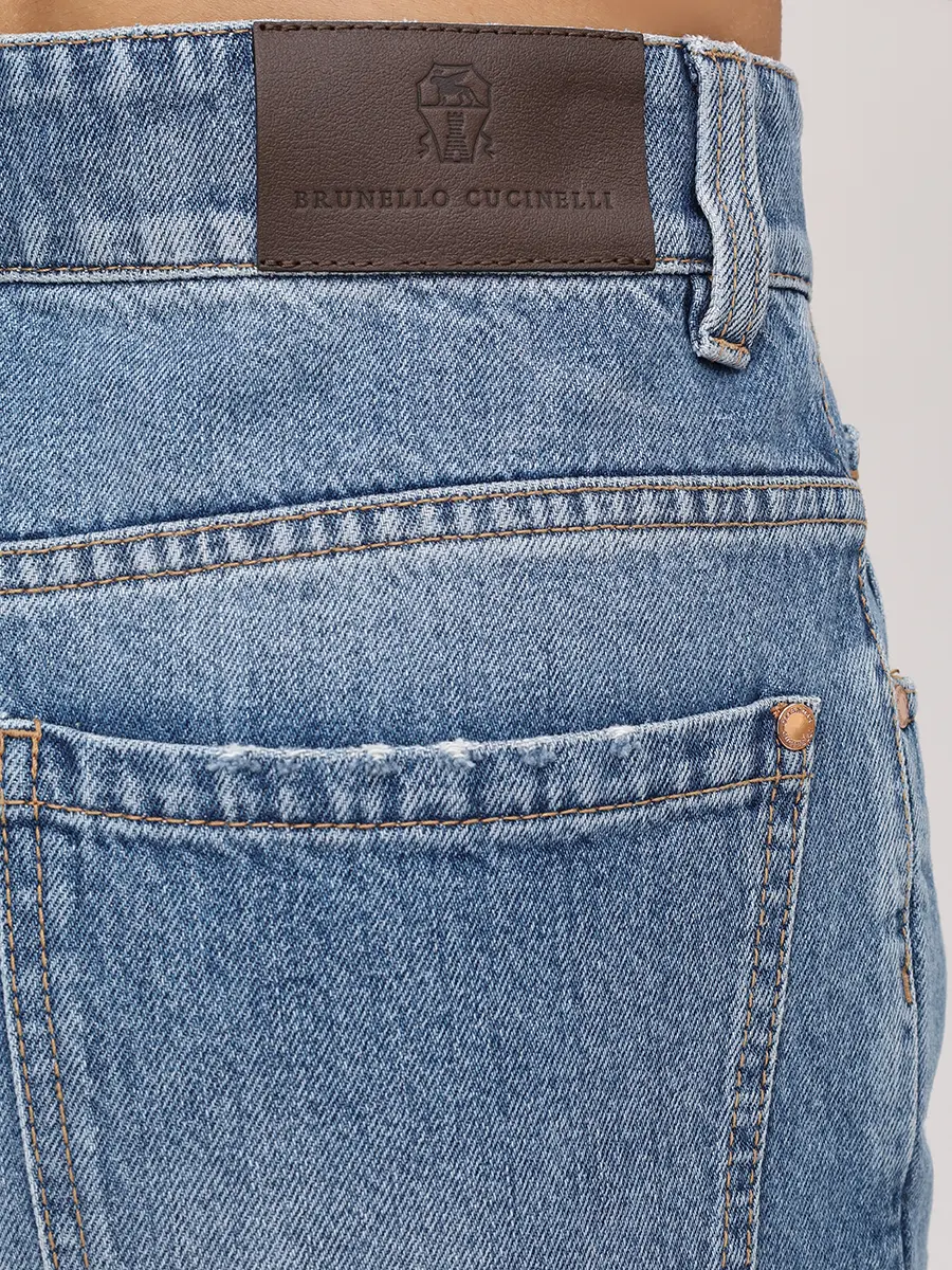 Джинсы хлопковые