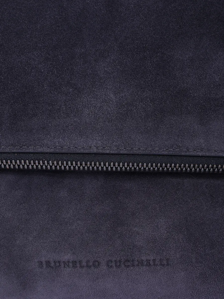 Сумка замшевая