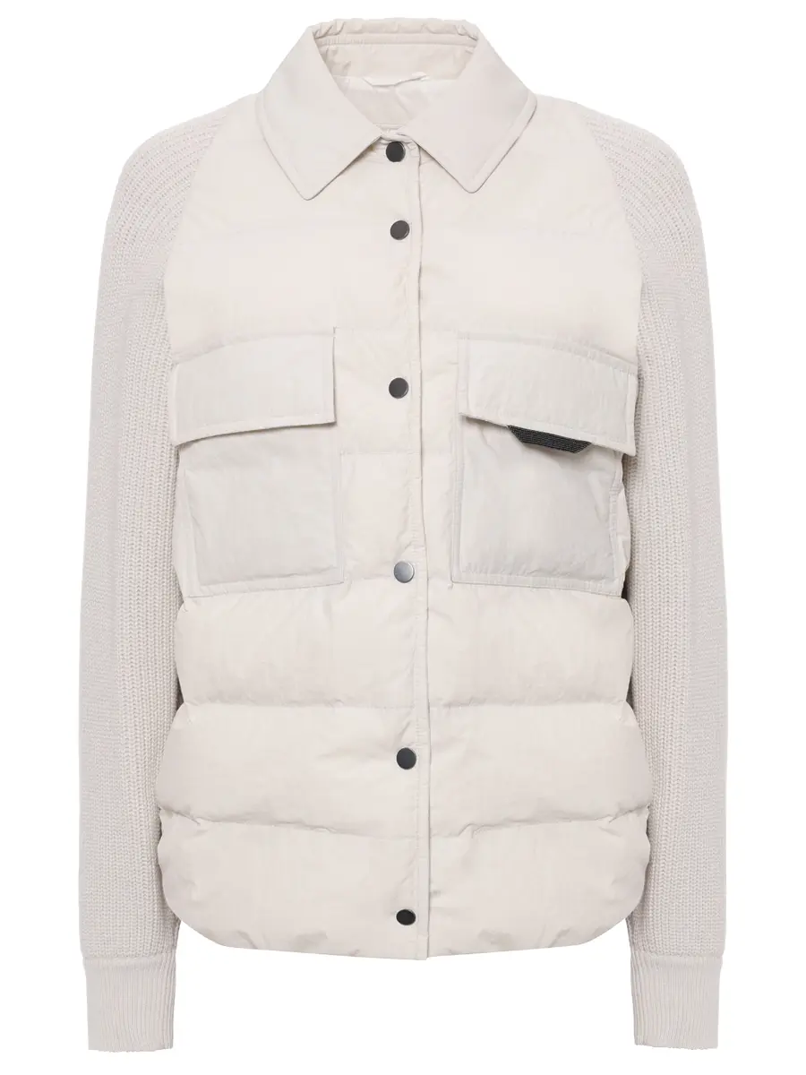 Куртка комбинированная