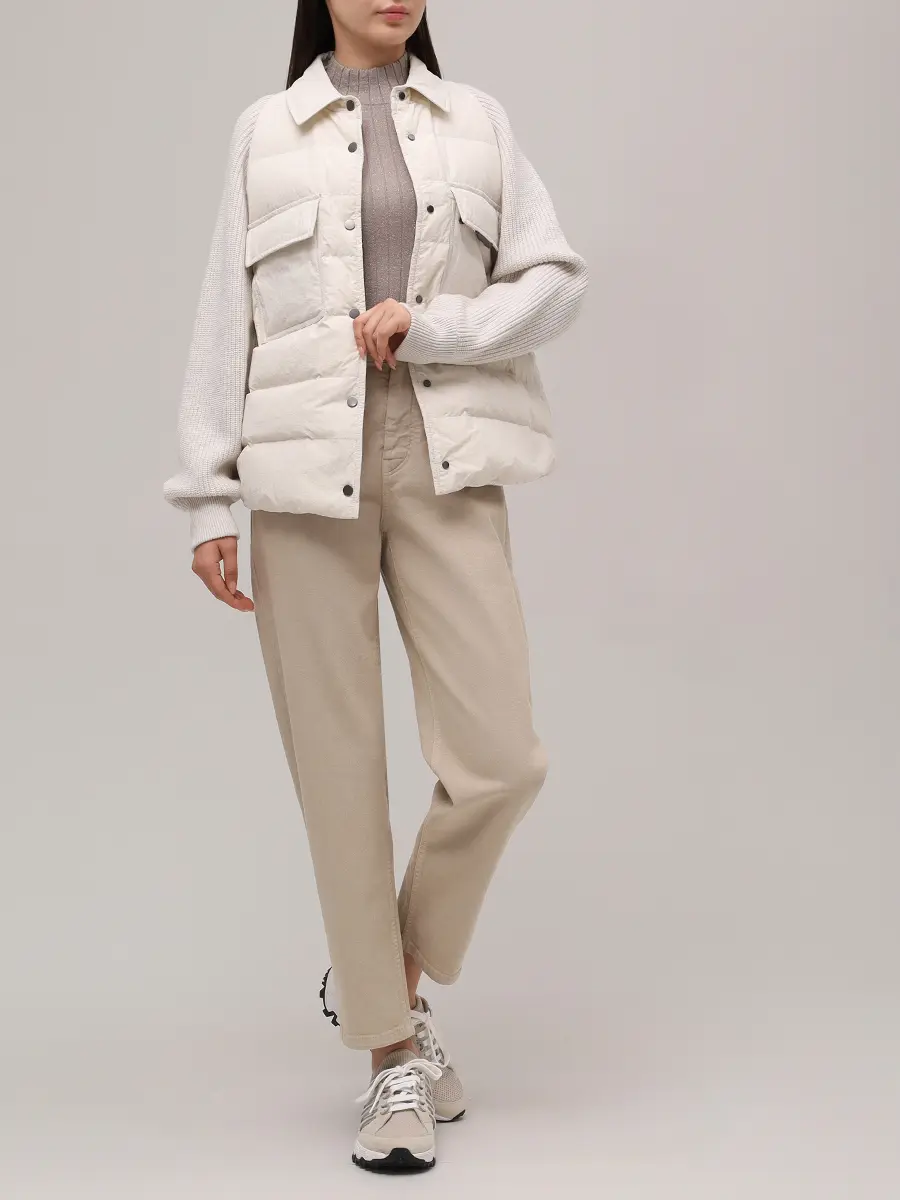 Куртка комбинированная