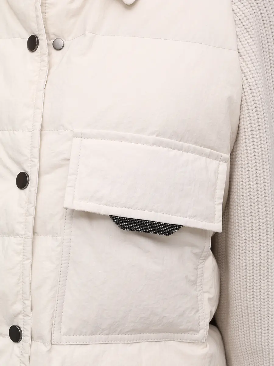 Куртка комбинированная