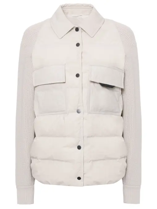 Куртка комбинированная BRUNELLO CUCINELLI